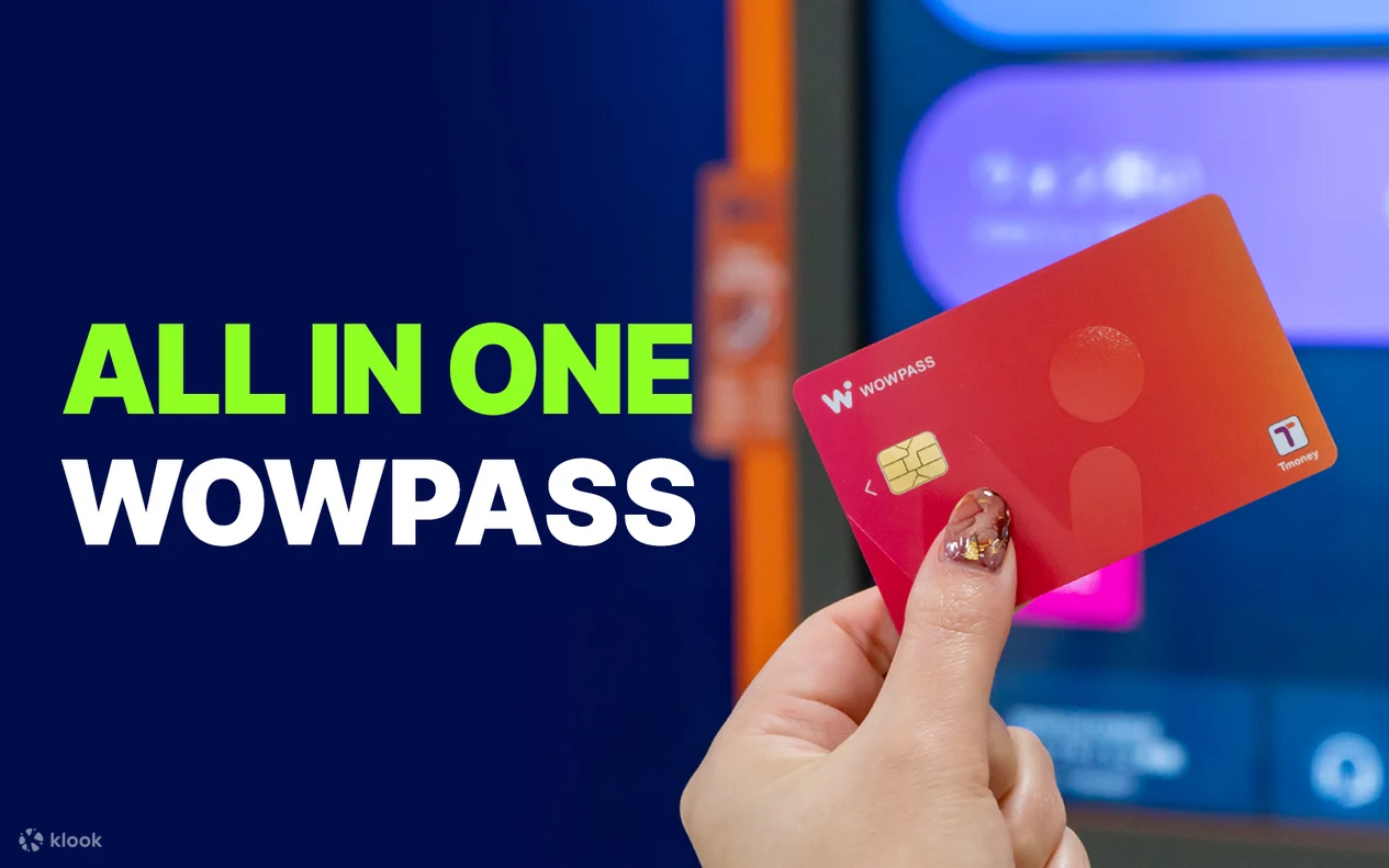 WOWPASS: Prepaid Card for Cashless Payment in Korea